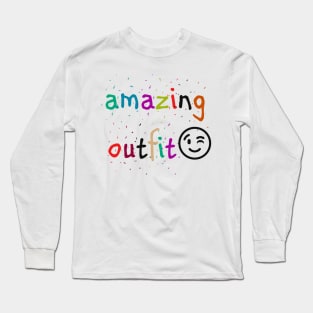 amazing outfit Long Sleeve T-Shirt